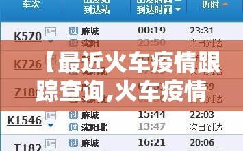 【最近火车疫情跟踪查询,火车疫情车次查询】