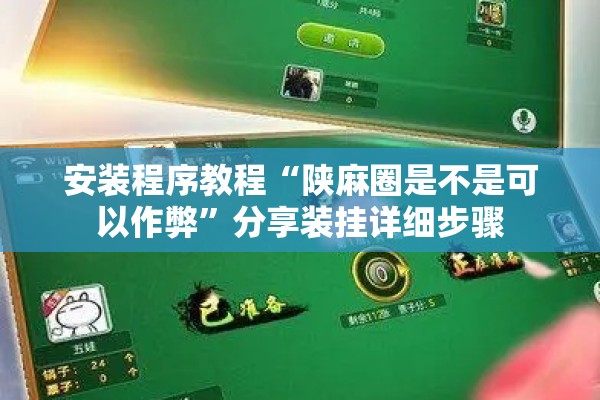 安装程序教程“陕麻圈是不是可以作弊	”分享装挂详细步骤