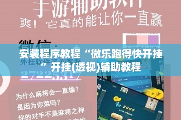 安装程序教程“微乐跑得快开挂”开挂(透视)辅助教程