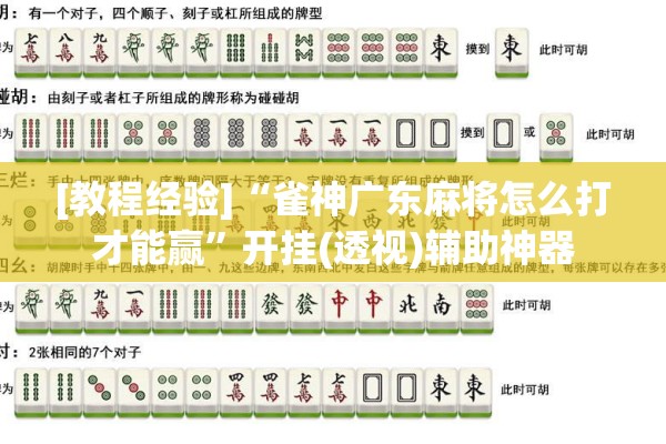 [教程经验]“雀神广东麻将怎么打才能赢”开挂(透视)辅助神器