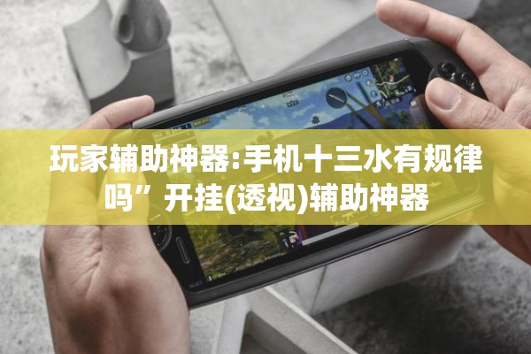 玩家辅助神器:手机十三水有规律吗”开挂(透视)辅助神器