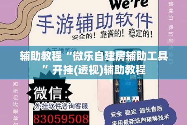 辅助教程“微乐自建房辅助工具”开挂(透视)辅助教程