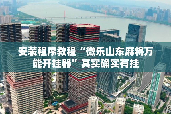 安装程序教程“微乐山东麻将万能开挂器”其实确实有挂