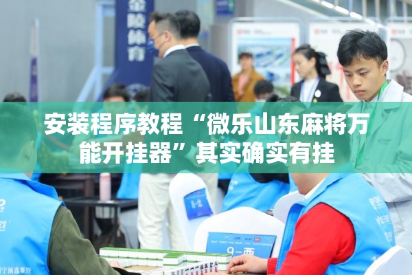 安装程序教程“微乐山东麻将万能开挂器	”其实确实有挂