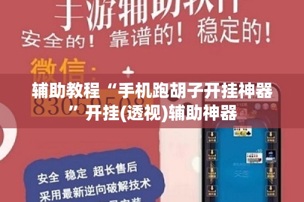 辅助教程“手机跑胡子开挂神器”开挂(透视)辅助神器