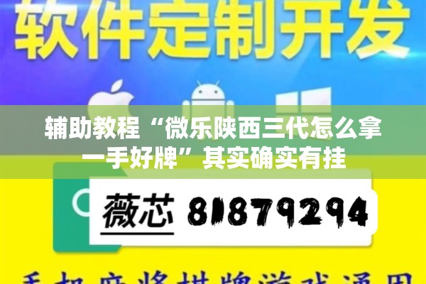 辅助教程“微乐陕西三代怎么拿一手好牌”其实确实有挂