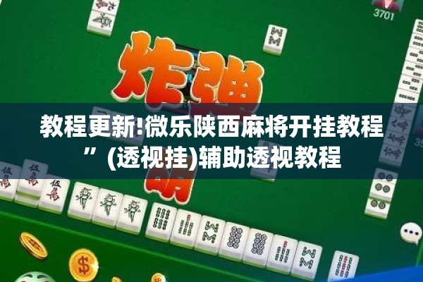 教程更新!微乐陕西麻将开挂教程	”(透视挂)辅助透视教程