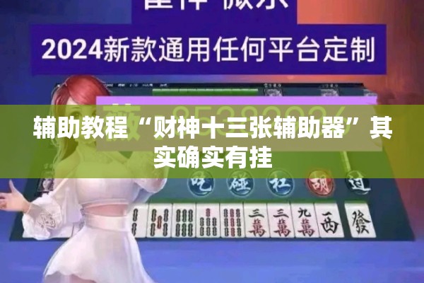 辅助教程“财神十三张辅助器”其实确实有挂