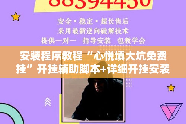 安装程序教程“心悦填大坑免费挂	”开挂辅助脚本+详细开挂安装教程