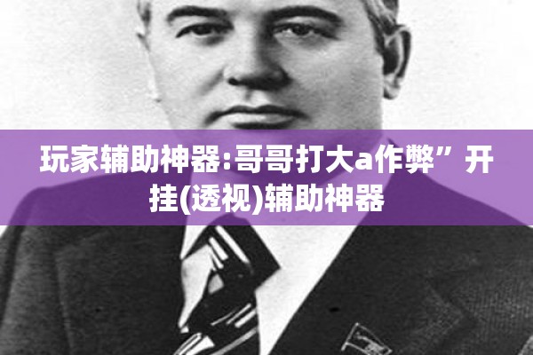 玩家辅助神器:哥哥打大a作弊”开挂(透视)辅助神器