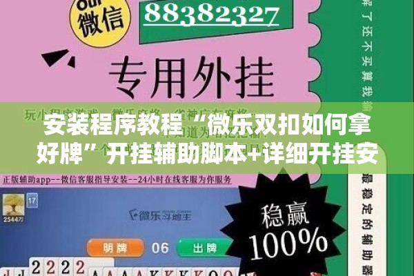 安装程序教程“微乐双扣如何拿好牌”开挂辅助脚本+详细开挂安装教程