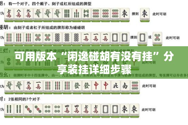 可用版本“闲逸碰胡有没有挂	”分享装挂详细步骤