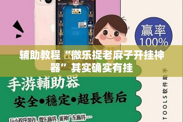 辅助教程“微乐捉老麻子开挂神器	”其实确实有挂