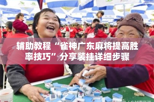 辅助教程“雀神广东麻将提高胜率技巧	”分享装挂详细步骤