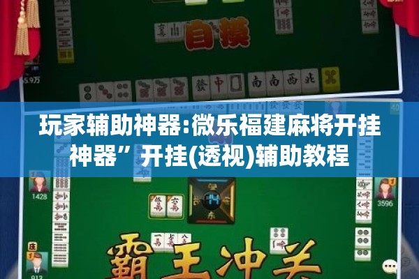 玩家辅助神器:微乐福建麻将开挂神器”开挂(透视)辅助教程