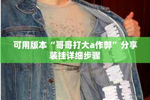 可用版本“哥哥打大a作弊”分享装挂详细步骤