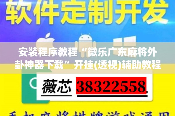 安装程序教程“微乐广东麻将外卦神器下载”开挂(透视)辅助教程