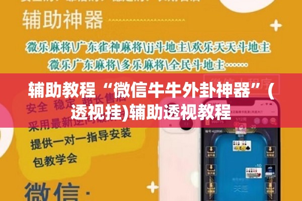 辅助教程“微信牛牛外卦神器”(透视挂)辅助透视教程