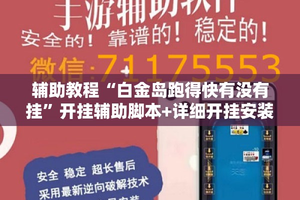 辅助教程“白金岛跑得快有没有挂”开挂辅助脚本+详细开挂安装教程