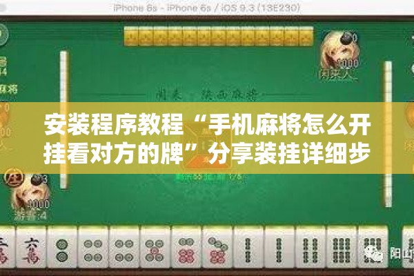 安装程序教程“手机麻将怎么开挂看对方的牌	”分享装挂详细步骤