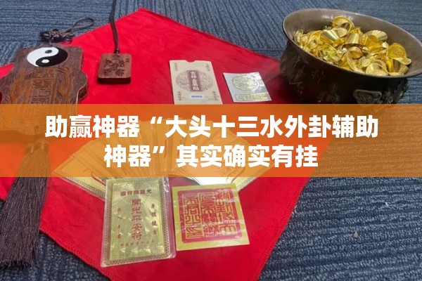 助赢神器“大头十三水外卦辅助神器	”其实确实有挂