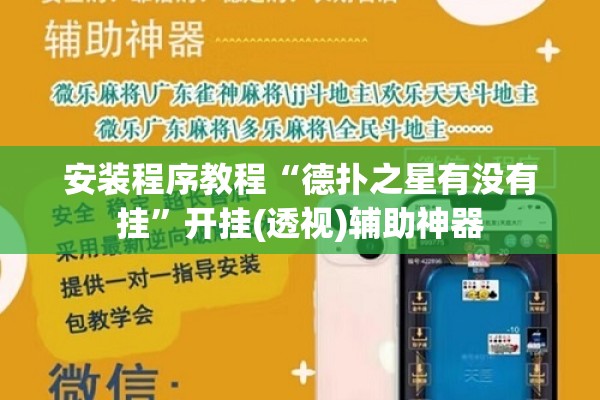 安装程序教程“德扑之星有没有挂”开挂(透视)辅助神器