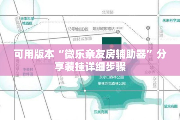 可用版本“微乐亲友房辅助器”分享装挂详细步骤