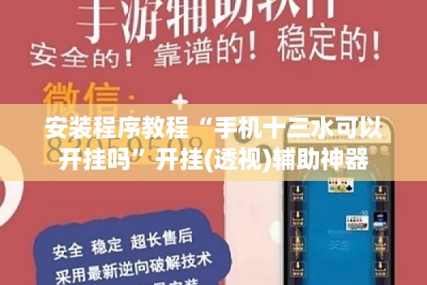 安装程序教程“手机十三水可以开挂吗	”开挂(透视)辅助神器