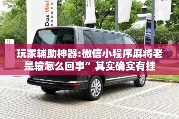 玩家辅助神器:微信小程序麻将老是输怎么回事	”其实确实有挂