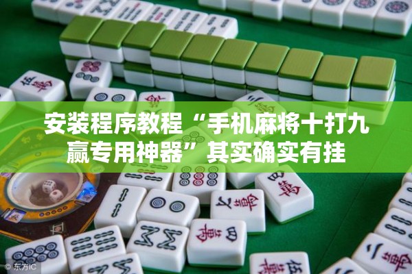 安装程序教程“手机麻将十打九赢专用神器”其实确实有挂