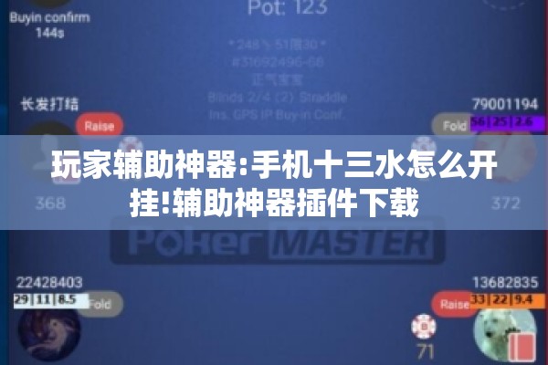 玩家辅助神器:手机十三水怎么开挂!辅助神器插件下载 玩家辅助神器:手机十三水怎么开挂!辅助神器插件下载