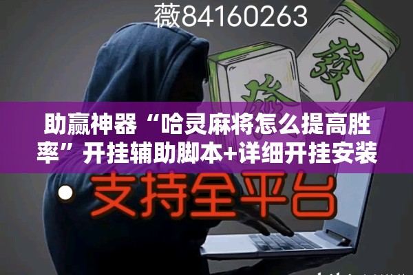 助赢神器“哈灵麻将怎么提高胜率”开挂辅助脚本+详细开挂安装教程