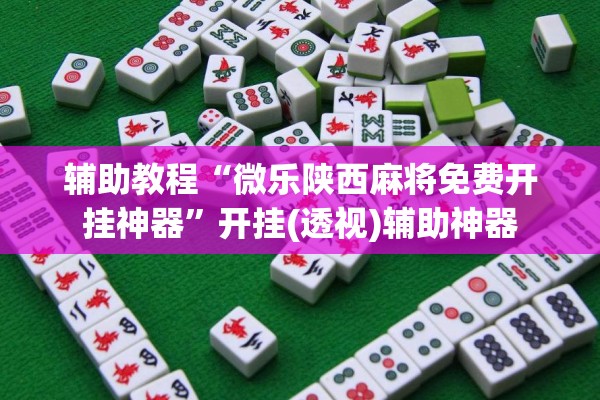 辅助教程“微乐陕西麻将免费开挂神器”开挂(透视)辅助神器