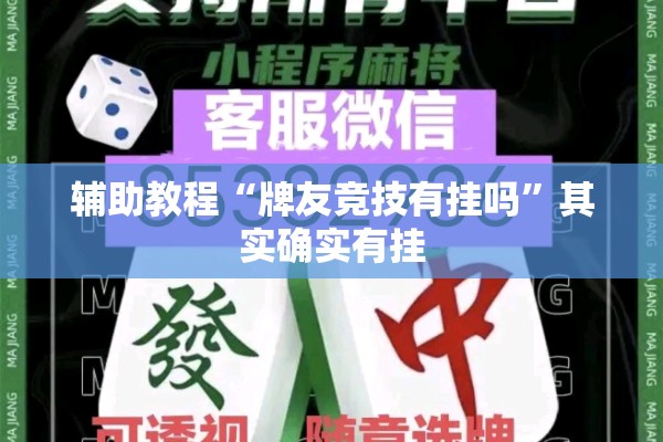 辅助教程“牌友竞技有挂吗”其实确实有挂