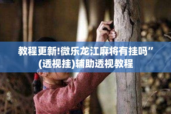 教程更新!微乐龙江麻将有挂吗”(透视挂)辅助透视教程
