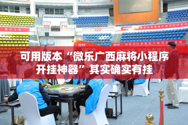 可用版本“微乐广西麻将小程序开挂神器”其实确实有挂