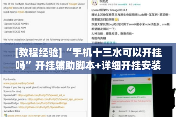 [教程经验]“手机十三水可以开挂吗”开挂辅助脚本+详细开挂安装教程