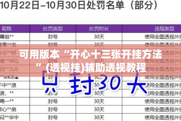 可用版本“开心十三张开挂方法”(透视挂)辅助透视教程
