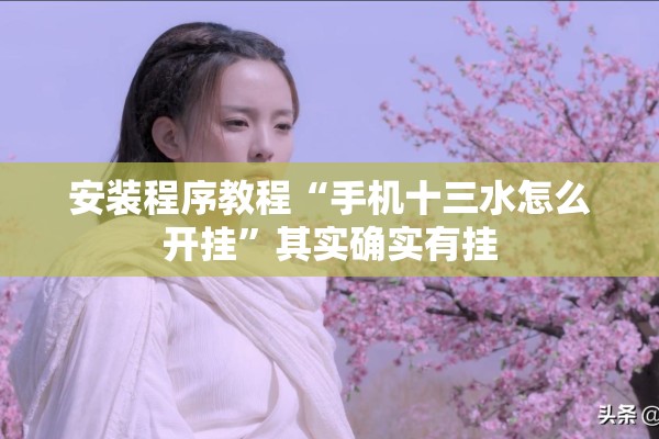 安装程序教程“手机十三水怎么开挂	”其实确实有挂