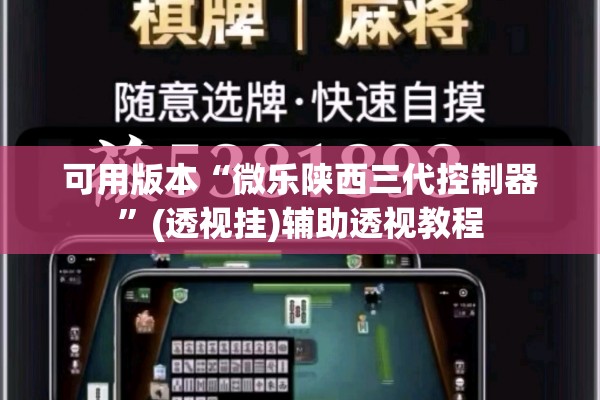 可用版本“微乐陕西三代控制器	”(透视挂)辅助透视教程