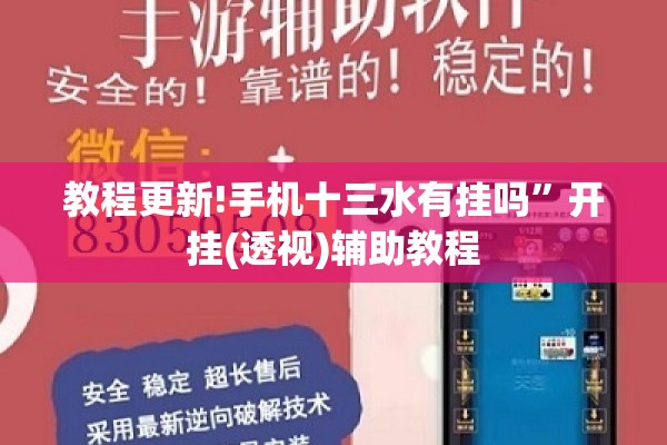 教程更新!手机十三水有挂吗”开挂(透视)辅助教程