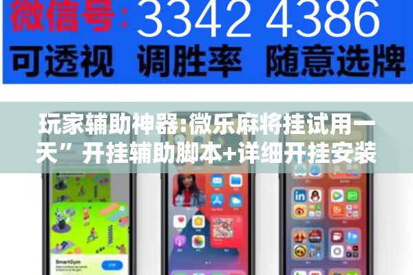 玩家辅助神器:微乐麻将挂试用一天”开挂辅助脚本+详细开挂安装教程