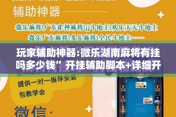 玩家辅助神器:微乐湖南麻将有挂吗多少钱	”开挂辅助脚本+详细开挂安装教程