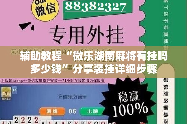 辅助教程“微乐湖南麻将有挂吗多少钱	”分享装挂详细步骤