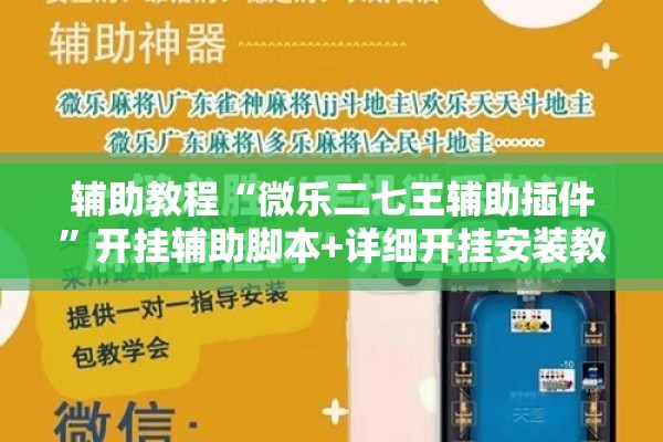 辅助教程“微乐二七王辅助插件	”开挂辅助脚本+详细开挂安装教程