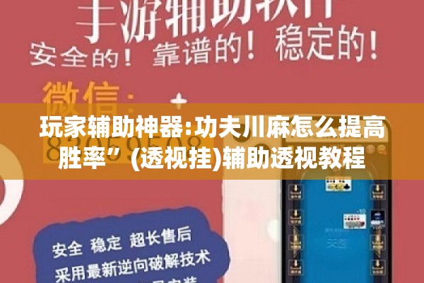 玩家辅助神器:功夫川麻怎么提高胜率”(透视挂)辅助透视教程