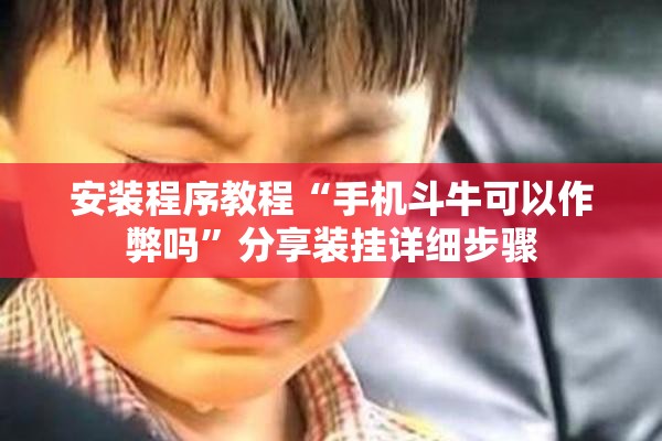 安装程序教程“手机斗牛可以作弊吗”分享装挂详细步骤