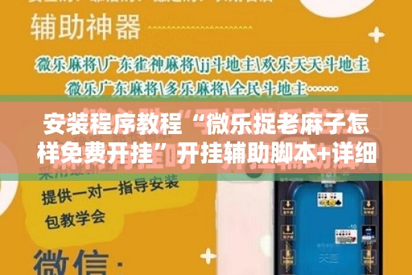 安装程序教程“微乐捉老麻子怎样免费开挂”开挂辅助脚本+详细开挂安装教程