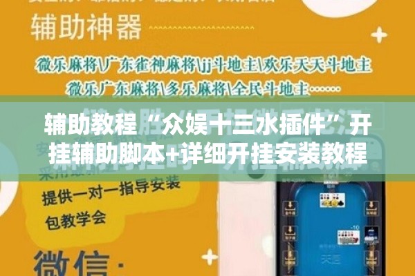 辅助教程“众娱十三水插件”开挂辅助脚本+详细开挂安装教程
