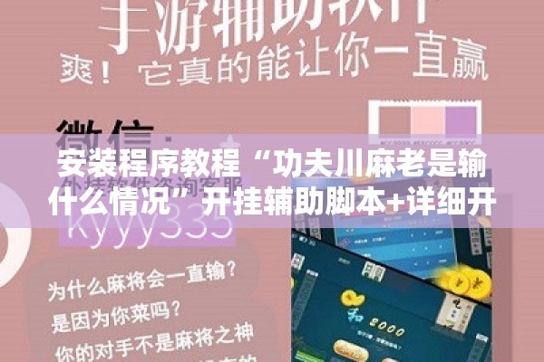 安装程序教程“功夫川麻老是输什么情况”开挂辅助脚本+详细开挂安装教程